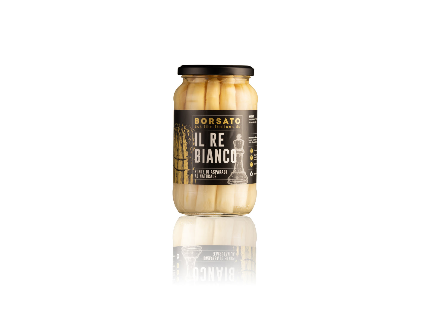 Il Re Bianco - Punte di Asparagi Bianchi al naturale